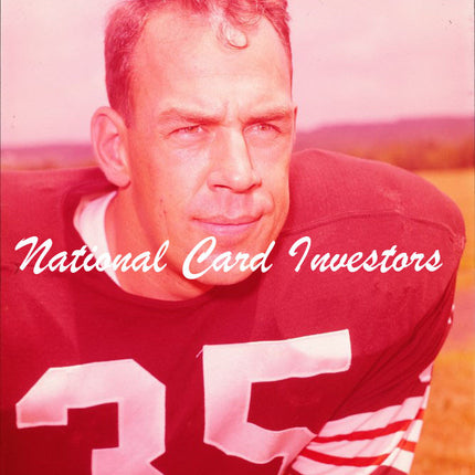 1964 Galen Fiss Topps Original Transparency (1) Browns w/envelope tp00055