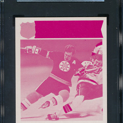 1975/76 Topps Hockey #288 Bobby Orr All Star 11 Card Progressive Proof 75THC01