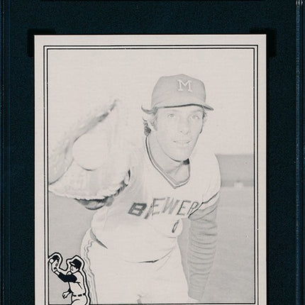 1976 Topps #377 Mike Hegan Progressive Proof set color variation SGC 76TBB62