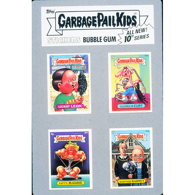 Original 1986 Topps Garbage Pail Kids 10th Series Advertising Slide TP00110