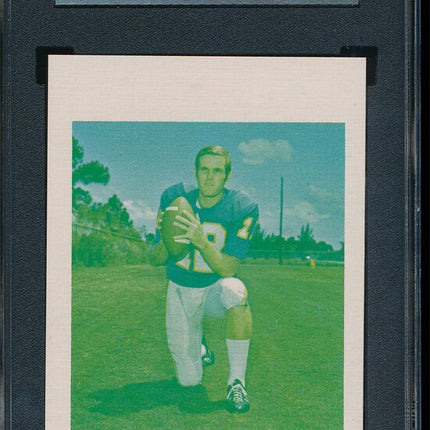 1973 Topps FB 8 Card Progressive Proof #295 Bob Griese 73TFB03