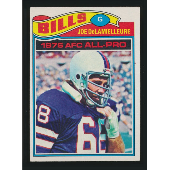 1977 Topps Football #330 Joe Delamielleure (Nrmt+) c05028