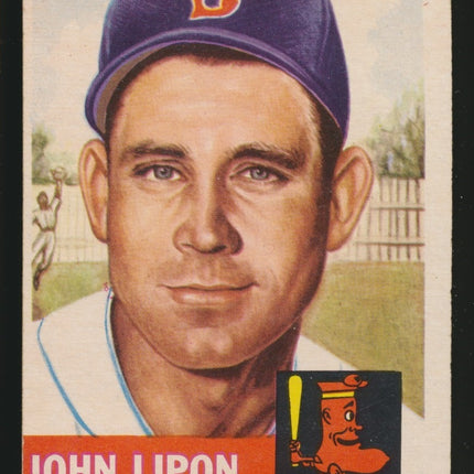 1953 Topps Baseball #40 John Lippon (Exmt) c04971