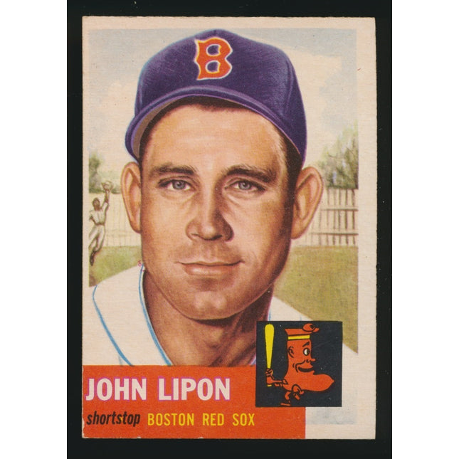 1953 Topps Baseball #40 John Lippon (Exmt) c04971