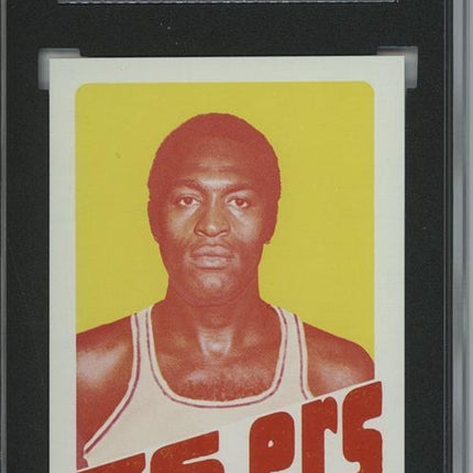 1972 Topps #17 Bill Bridges 9 card progressive proof. 34a