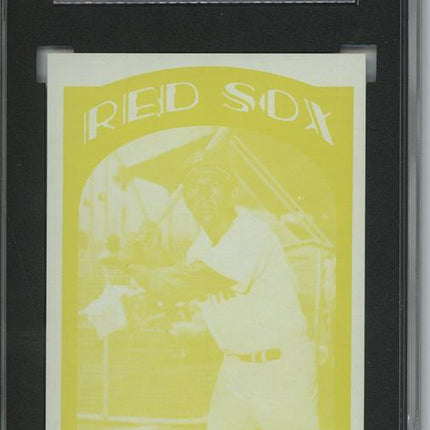 1972 Topps #411 Bob Montgommery 7 card progressive proof. 42a