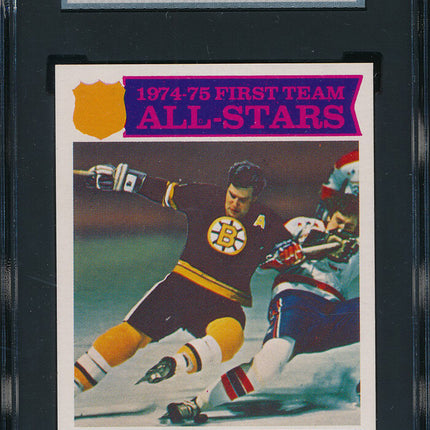 1975/76 Topps Hockey #288 Bobby Orr All Star 11 Card Progressive Proof 75THC01