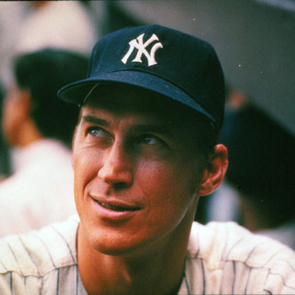 Original Color Mel Stottlemyer 60's70's Slide/Transparency Yankees T0388