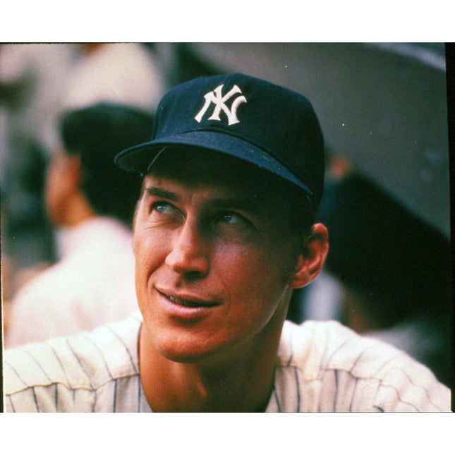 Original Color Mel Stottlemyer 60's70's Slide/Transparency Yankees T0388