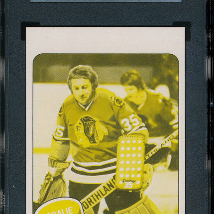 1975/76 Topps Hockey #240 Tony Esposito 11 Card Progressive Proof 75THC11