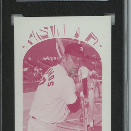 1972 Topps #416 Johnny Edwards 7 card progressive proof. 43a