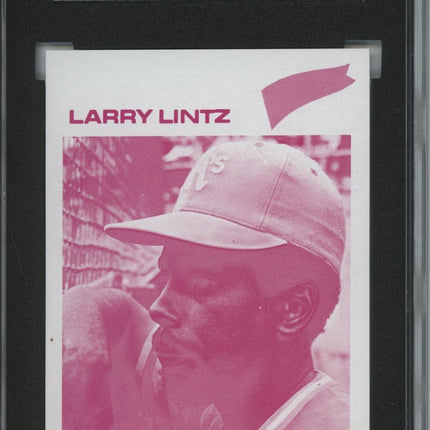 1977 Topps #323 Larry Lintz 8 card progressive proof. 2a
