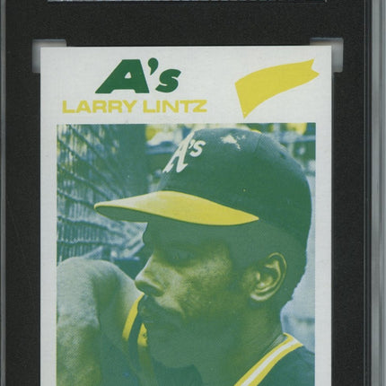 1977 Topps #323 Larry Lintz 8 card progressive proof. 2a