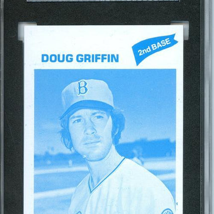 1977 Topps #191 Doug Griffin 9 card progressive proof. 30a