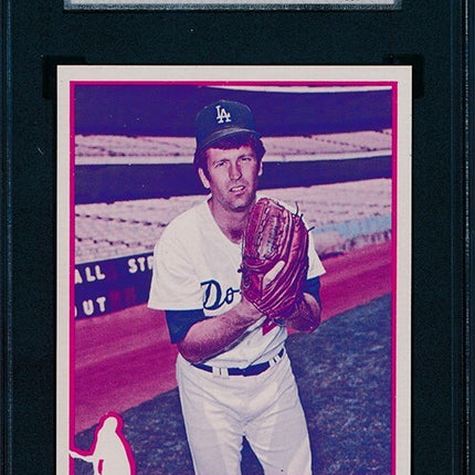 1976 Topps #416 Tommy John Progressive Proof set of 10 SGC Graded 76TBB57