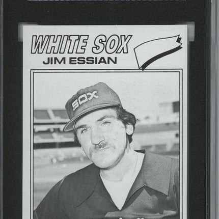 1977 Topps #529 Jim Essian 9 card progressive proof. 55a