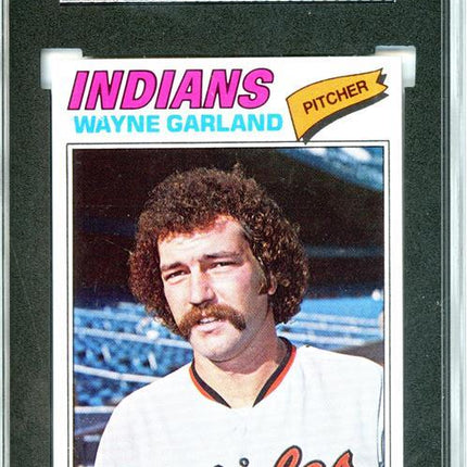 1977 Topps #33 Wayne Garland 9 card progressive proof. un-issued image. 15a