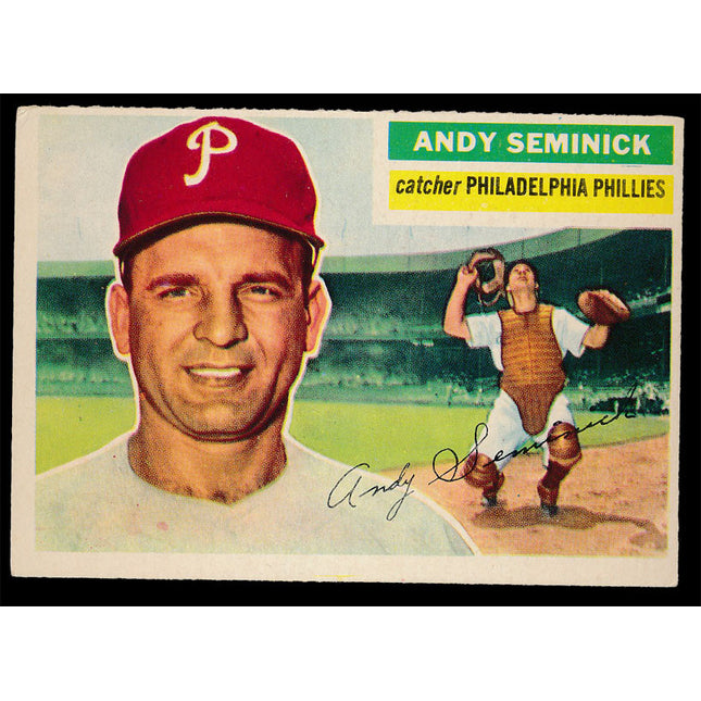 1956 Topps Baseball #296 Andy Seminick (EX+) GB c05948