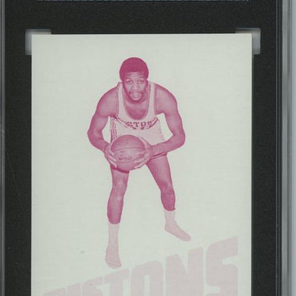 1972 Topps #94 Willie Norwood 9 card progressive proof. Team Color Variation 4a