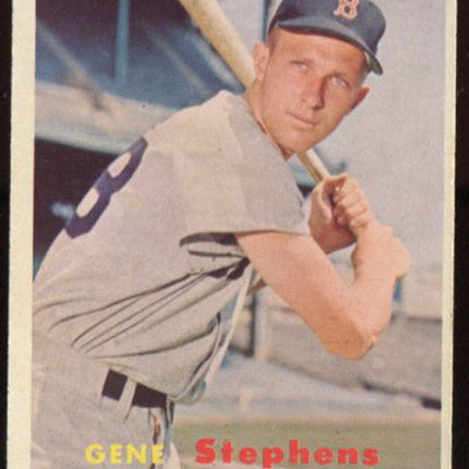 1957 Topps Baseball #217 Gene Stephens EXMT c00034
