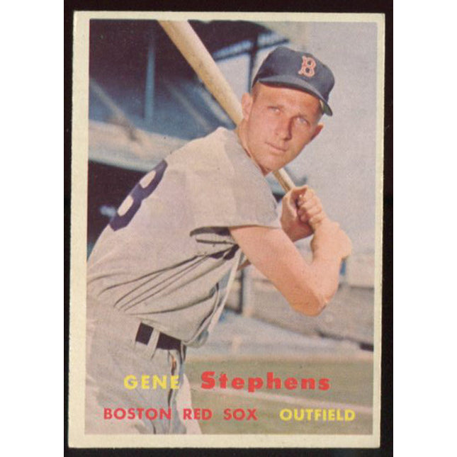 1957 Topps Baseball #217 Gene Stephens EXMT c00034