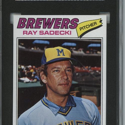 1977 Topps #26 Ray Sadecki 9 card progressive proof. 56a