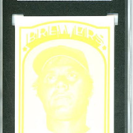 1972 Topps #481 Billy Conigliaro 7 card progressive proof. 26a