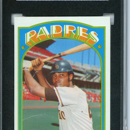 1972 Topps #431 Clarence Gaston 7 card progressive proof. 8a