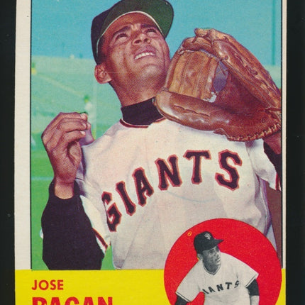1963 Topps Baseball #545 Jose Pagan (Ex) c04907