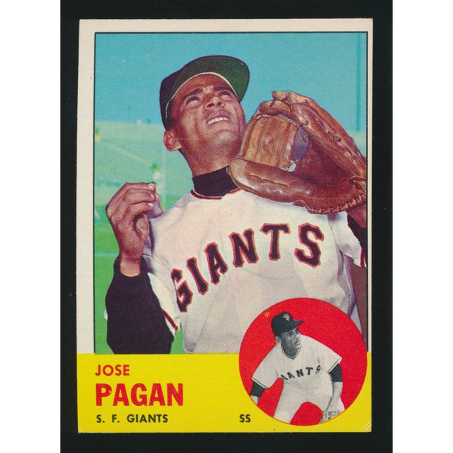 1963 Topps Baseball #545 Jose Pagan (Ex) c04907