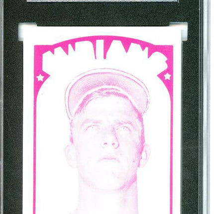 1972 Topps #399 Milt Wilcox 7 card progressive proof. 46a