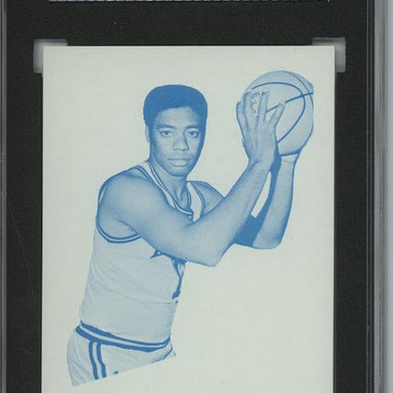 1972 Topps #25 Oscar Robertson 9 card progressive proof. 10a