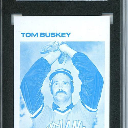 1977 Topps #236 Tom Buskey 9 card progressive proof. 29a