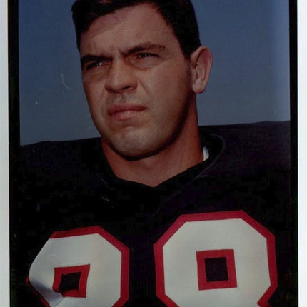 1967 Topps Football Transparency Glen Condren Falcons T0094