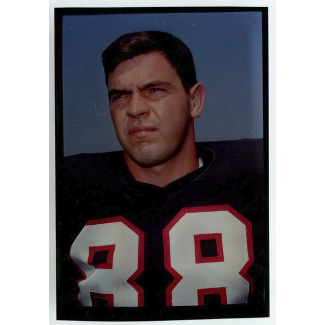 1967 Topps Football Transparency Glen Condren Falcons T0094