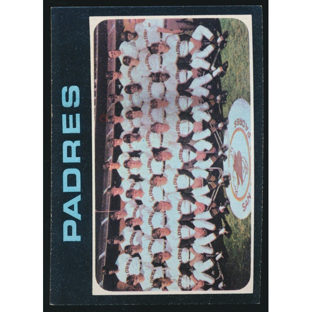 1971 Topps Baseball #482 San Diego Padres Team Exmt c03685