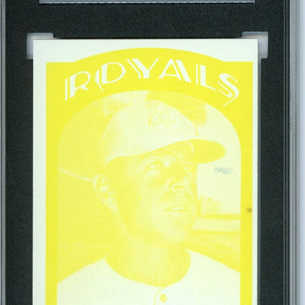 1972 Topps #468 Richie Scheinblum 7 card progressive proof. 6a