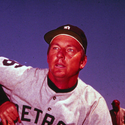 Original AP Press Al Kaline 60's/70's Slide/Transparency Tigers T0414