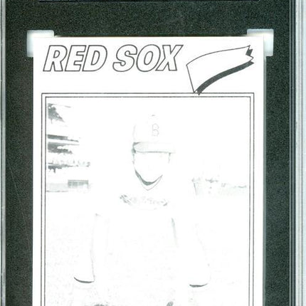 1977 Topps #336 Denny Doyle 9 card progressive proof. 19a