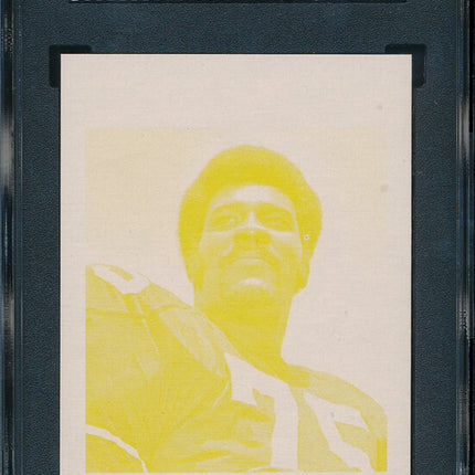 1973 Topps FB 8 Card Progressive Proof #280 Joe Greene 73TFB11