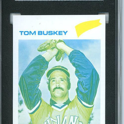 1977 Topps #236 Tom Buskey 9 card progressive proof. 29a