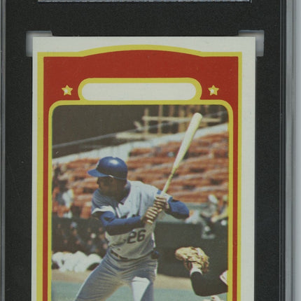 1972 Topps #440 Billy (Action) Williams 7 card progressive proof. 7a