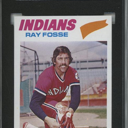 1977 Topps #267 Ray Fosse 9 card progressive proof. 42a
