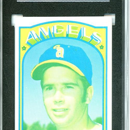 1972 Topps #521 Alan Foster 7 card progressive proof. 18a