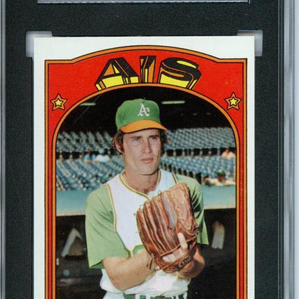1972 Topps #523 Chuck Dobson 7 card progressive proof. 34a