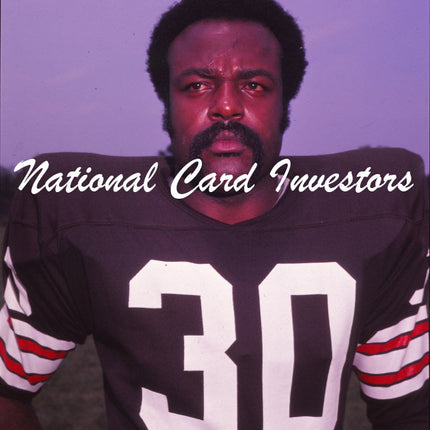 1975 Ken Brown Topps Original Transparencies (3) Browns w/envelope tp00017