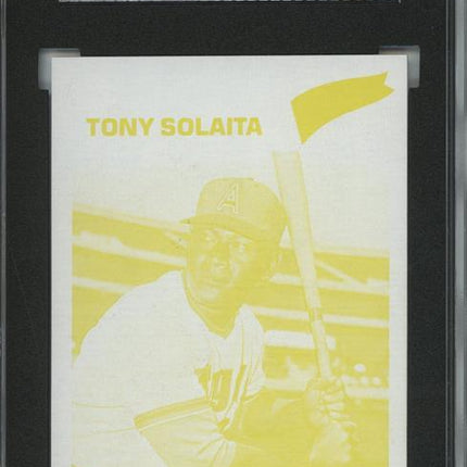 1977 Topps #482 Tony Solaita 9 card progressive proof. 43a