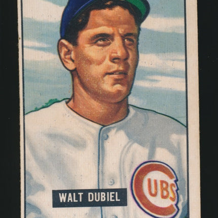1951 Bowman Baseball #283 Walt Dubiel (Ex) c05203