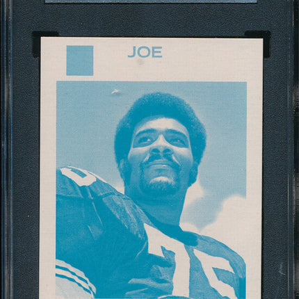 1973 Topps FB 8 Card Progressive Proof #280 Joe Greene 73TFB11