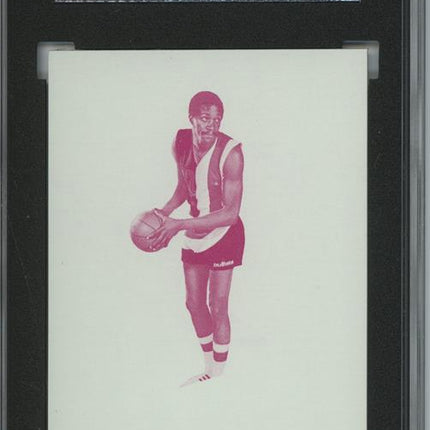 1972 Topps #87 John Tresvant 9 card progressive proof. 32a